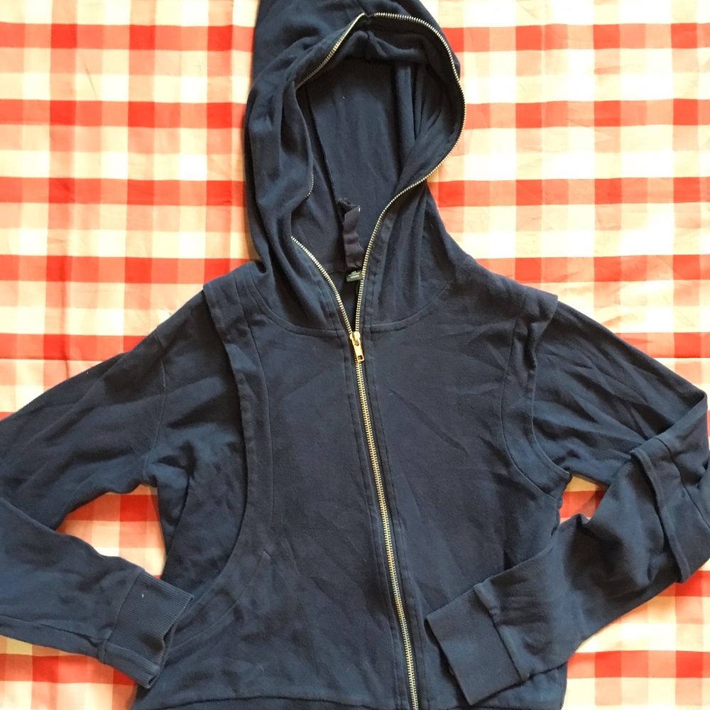 Zipper all the way hoodie|Jacket